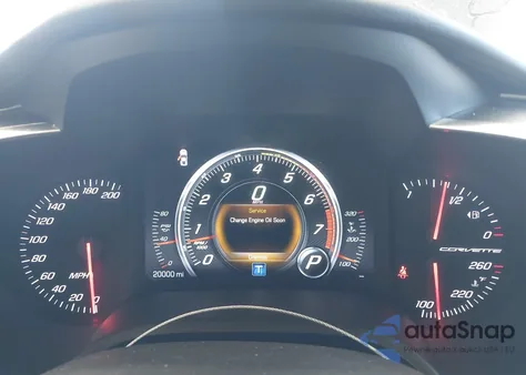 2015 Chevrolet Corvette Stingray z USA, uszkodzony, nr VIN 1G1YB2D72F5101643